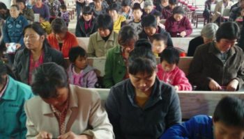 Prayer in a Rural Chinese Church